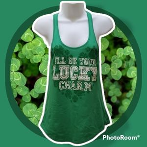 🔥3/$30 I'll Be Your Lucky Charm Tank Top